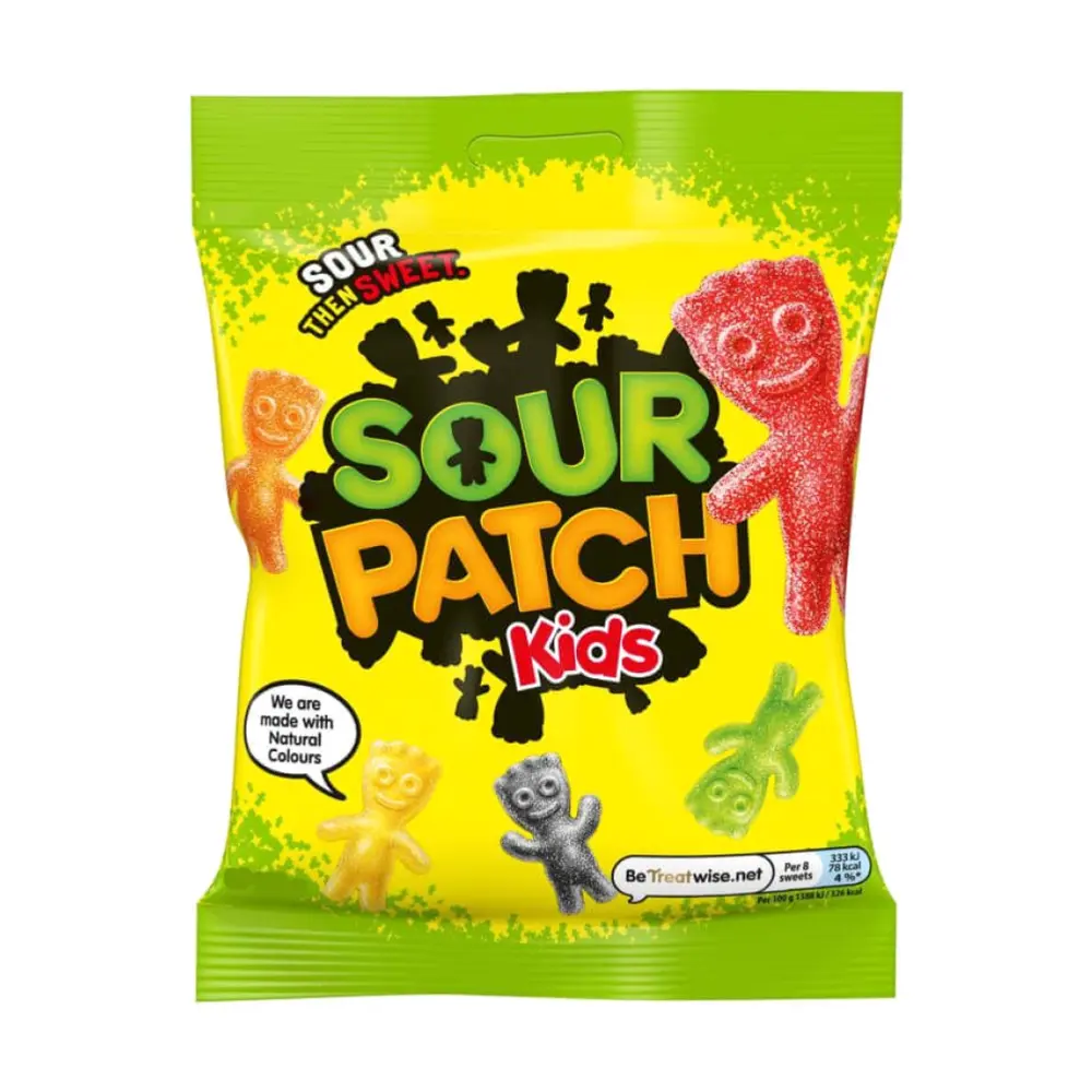 Kẹo Dẻo Chua, Sour Patch Kids, Original (130g) - MONDELEZ INTERNATIONAL