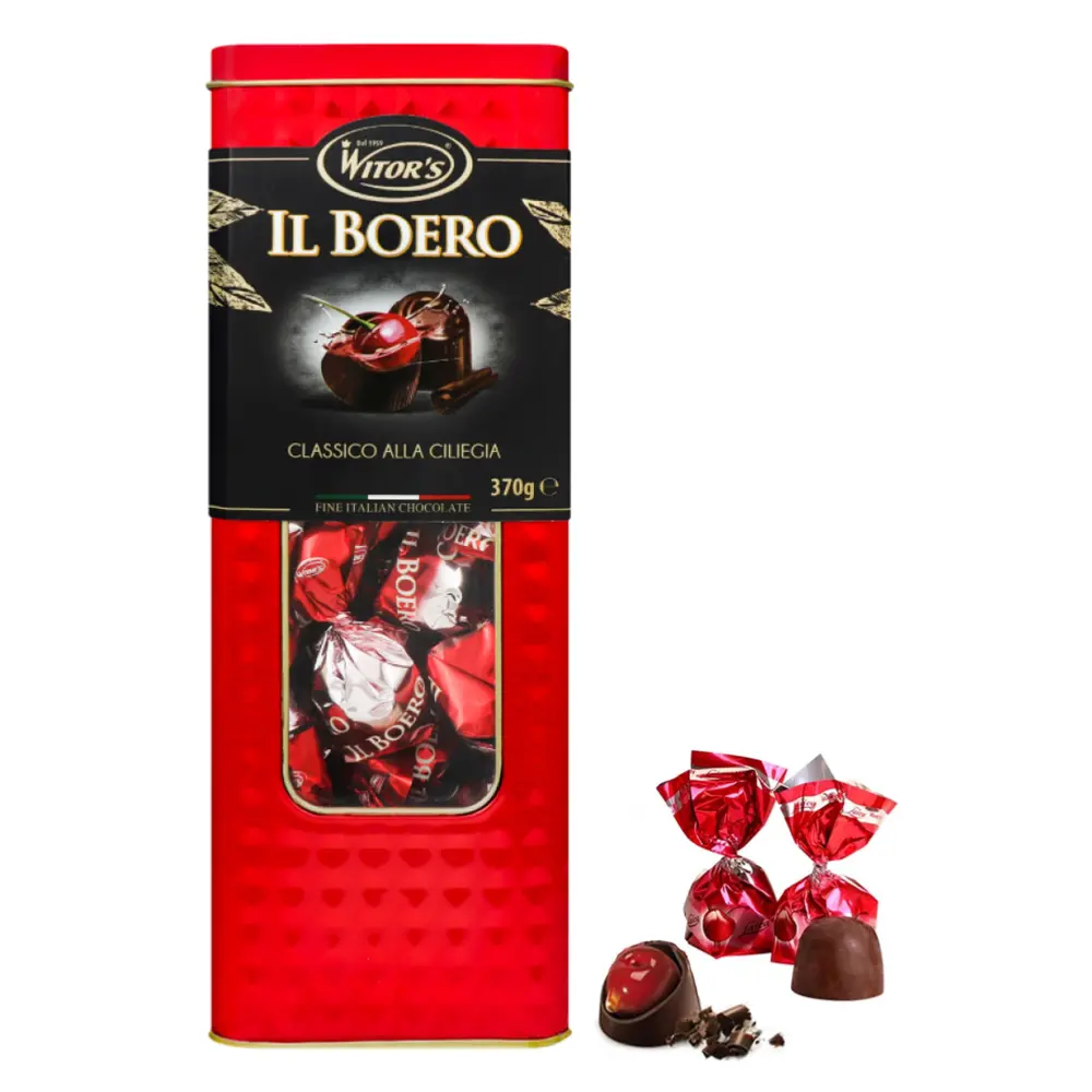 Socola Ý Nhân Rượu & Anh Đào, Il Boero, Classico Alla Ciliegia (370g) - WITOR'S