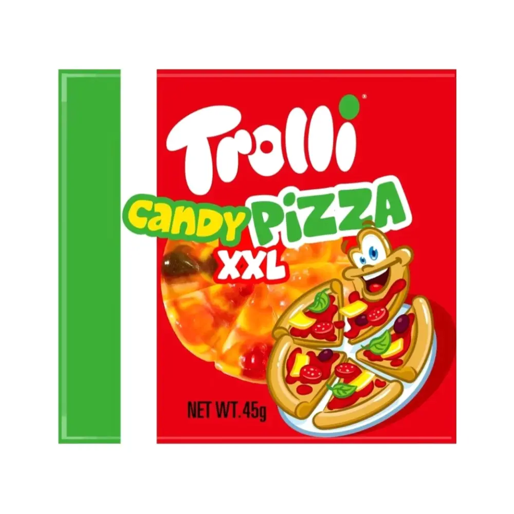 Kẹo Dẻo Hình Bánh Pizza, Candy Pizza XXL (45g) - TROLLI
