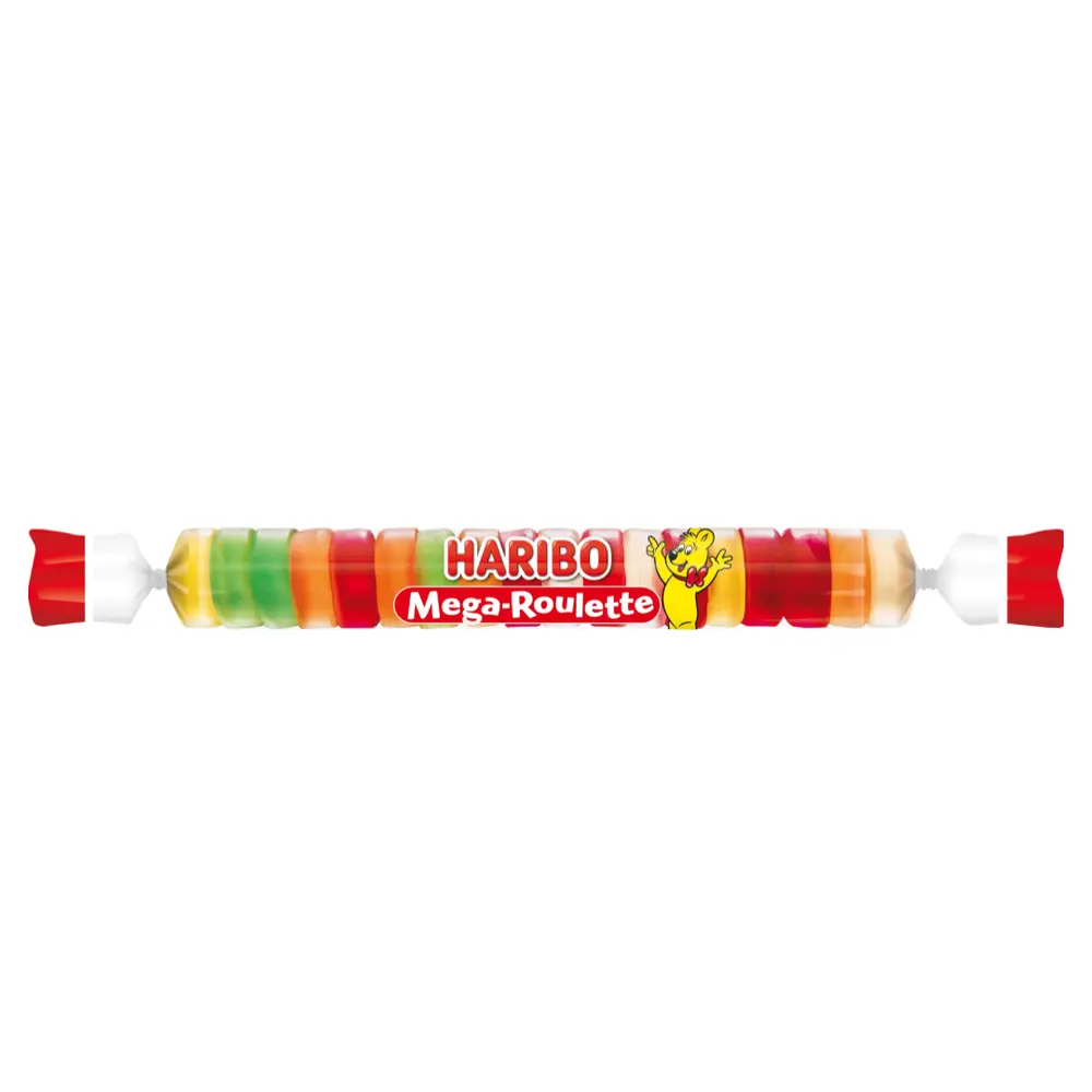 Kẹo Dẻo Hình Tròn, Mega-Roulette (45g) - HARIBO