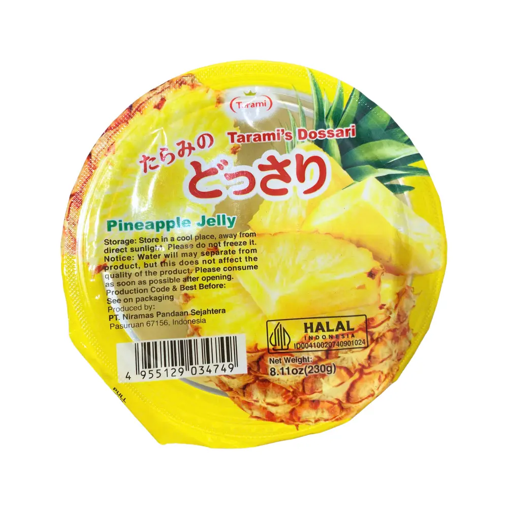 Thạch Dứa, Tarami`s Dossari, Pineapple Jelly, 8.11 oz (230g) - TARAMI