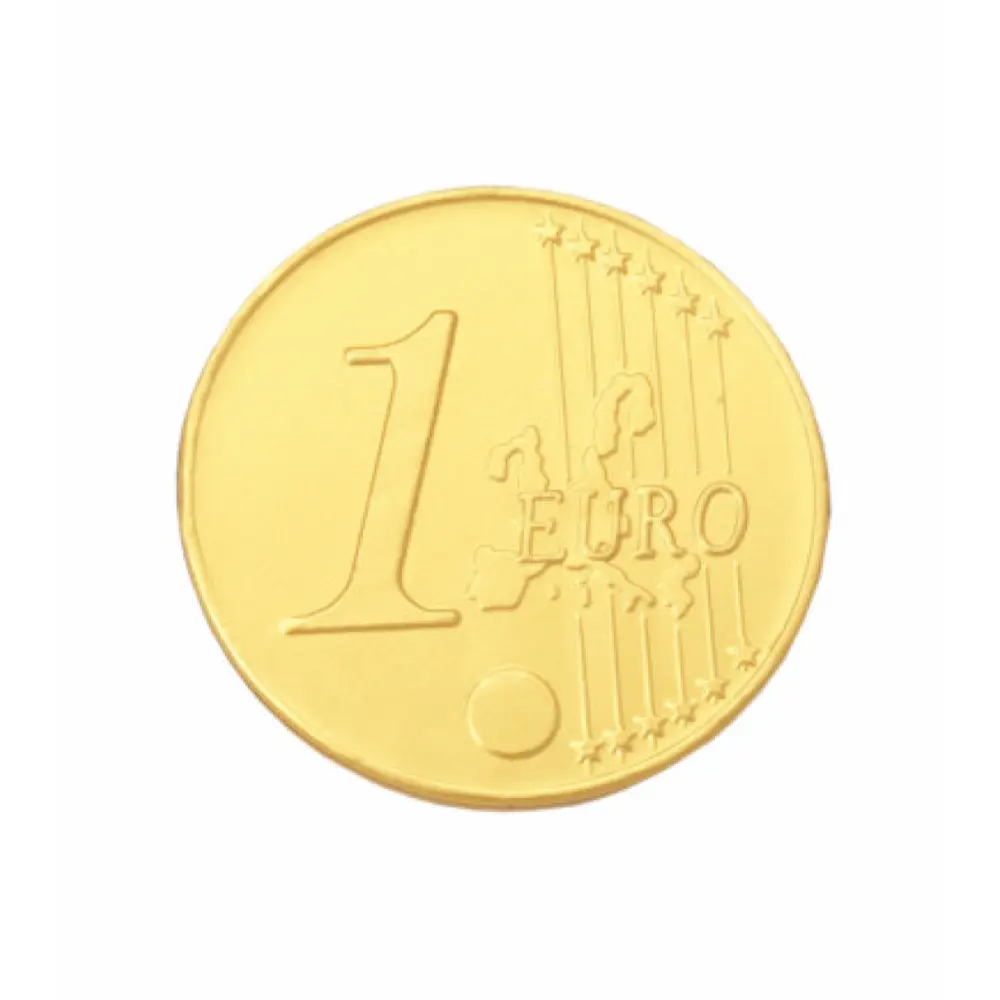 Socola Sữa Đồng Xu, 1 Euro, Milk Chocolate Coin (23g) - STEENLAND
