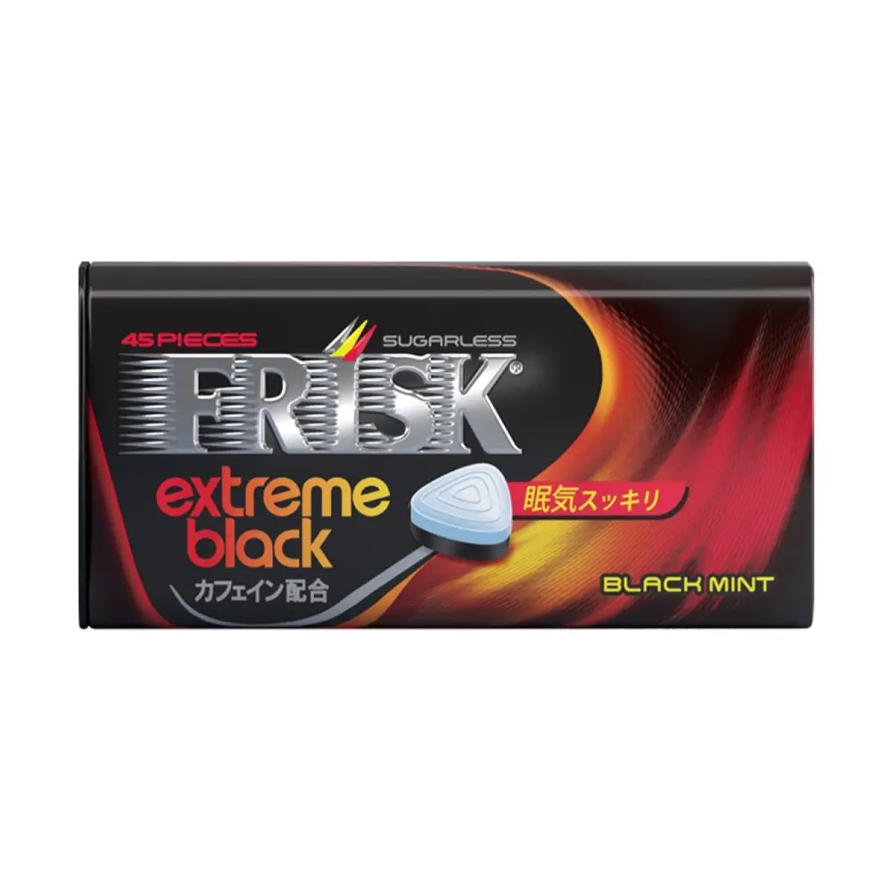 Kẹo Ngậm Bạc Hà, Extreme Black, Black Mint (31.5g) - FRISK