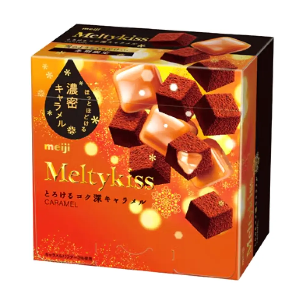 Socola Tươi Nhân Caramen, Meltykiss, Caramel (53g) - MEIJI
