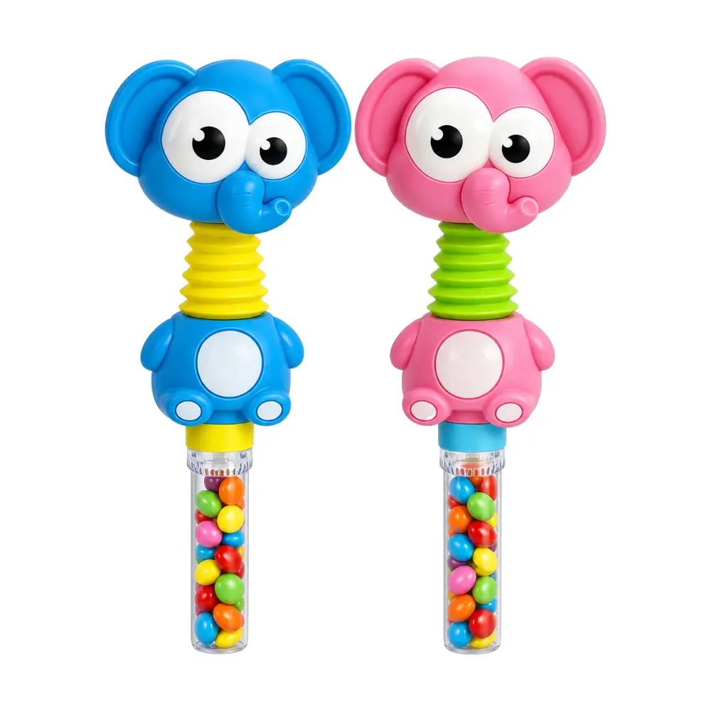 Kẹo Đồ Chơi Thú Lắc Đủ Màu (Nhiều Mẫu), Candy with Animal Shaking Toy (1.5g) - PATI