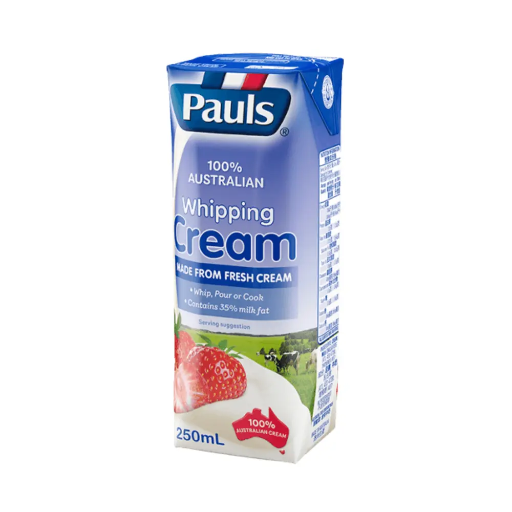 Kem Sữa, 100% Australian Whipping Cream (250ml) - PAULS