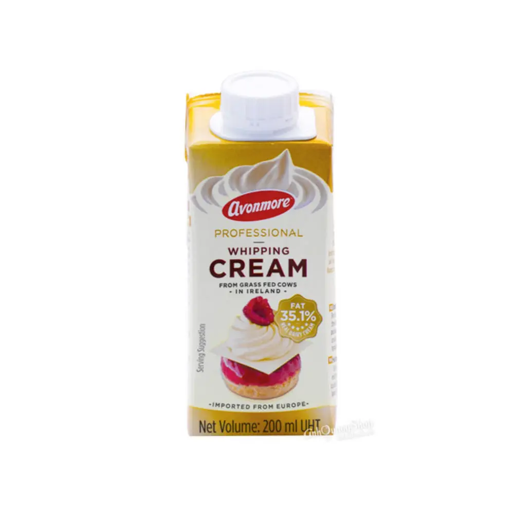 Kem Đánh Bông, Professional Whipping Cream, 35.1% Fat (200ml) - AVONMORE