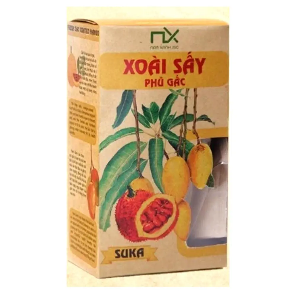 Xoài Sấy Phủ Gấc, Fresh Gac Coated Mango (100g) - NAM XANH