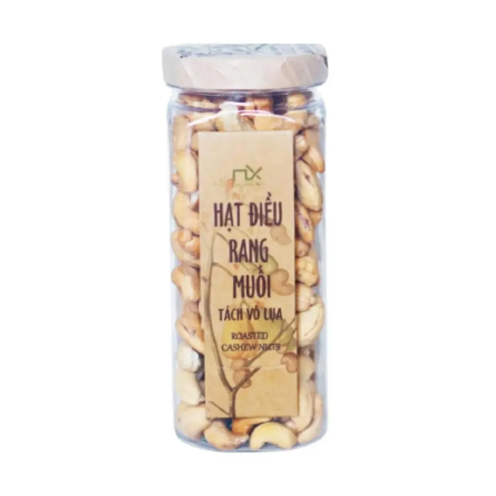 Hạt Điều Rang Muối Tách Vỏ Lụa, Roasted Cashew Nuts (250g) - NAM XANH