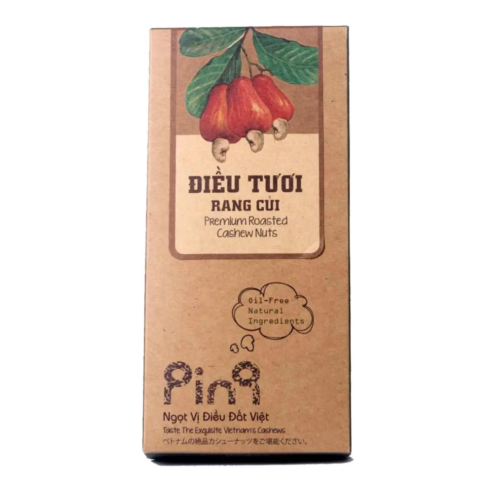Hạt Điều Rang Củi, Premium Roasted Cashew Nuts (50g) - NAM XANH