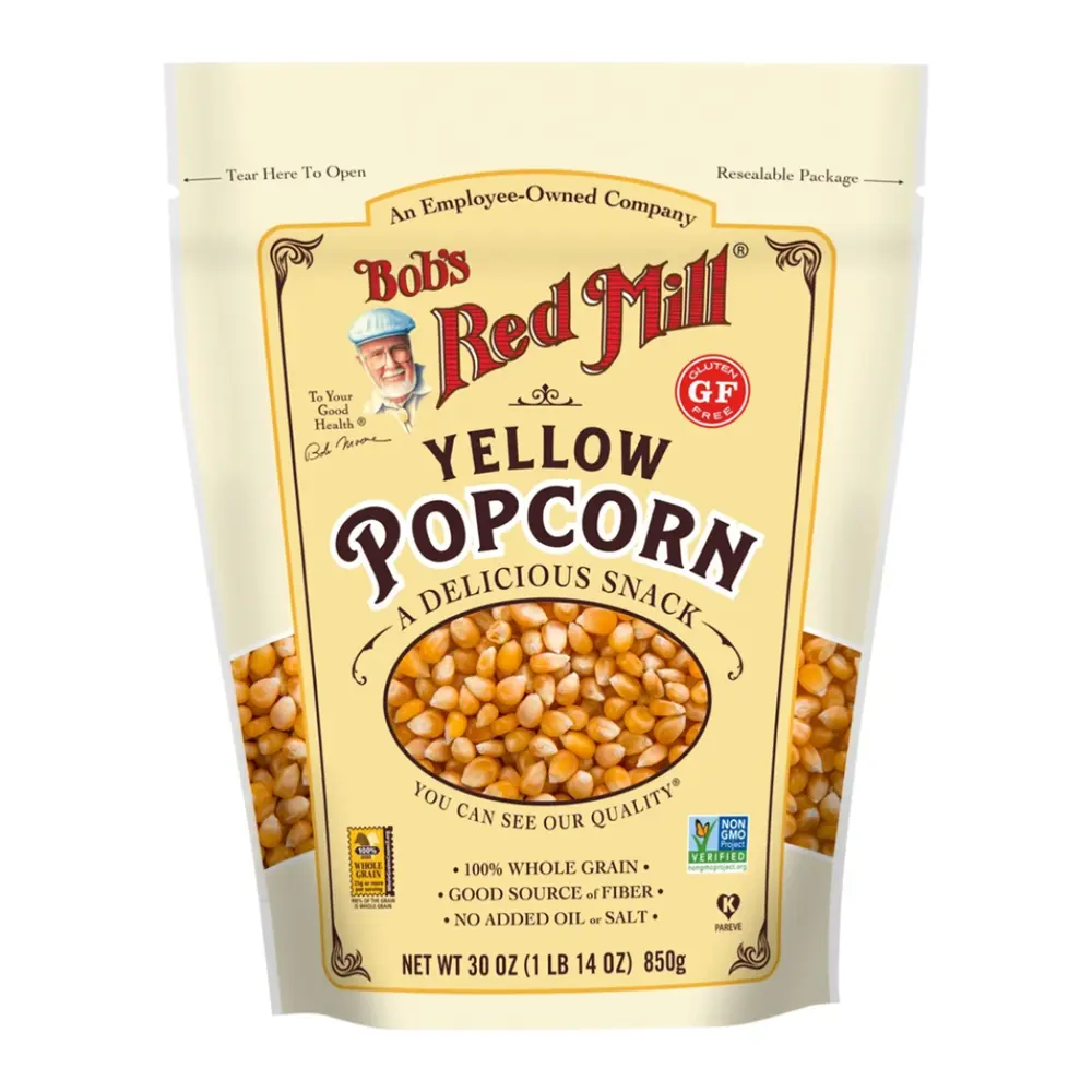 Hạt Bắp Nổ Bỏng Vàng, Yellow Popcorn, Gluten Free, 30 oz (850g) - BOB'S RED MILL