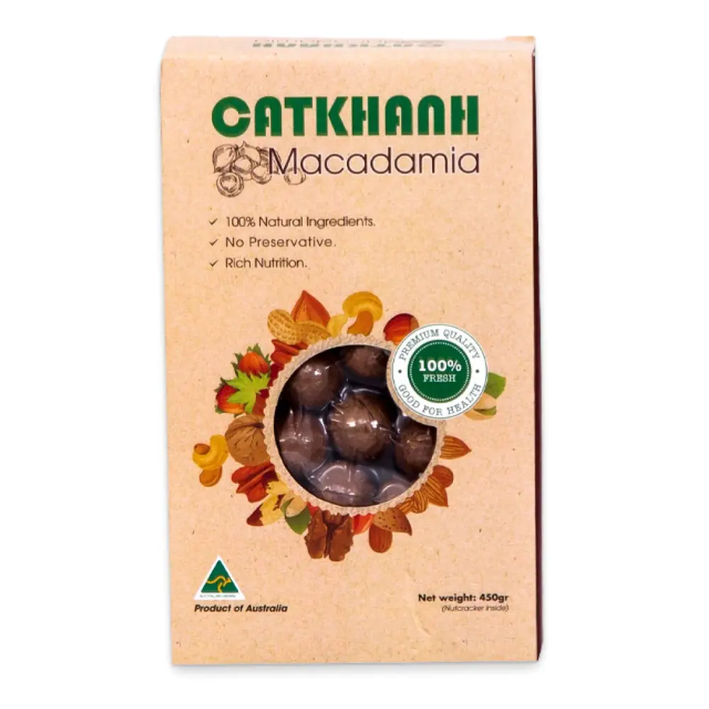Hạt Macca, Macadamia Nuts (450g) - CAT KHANH