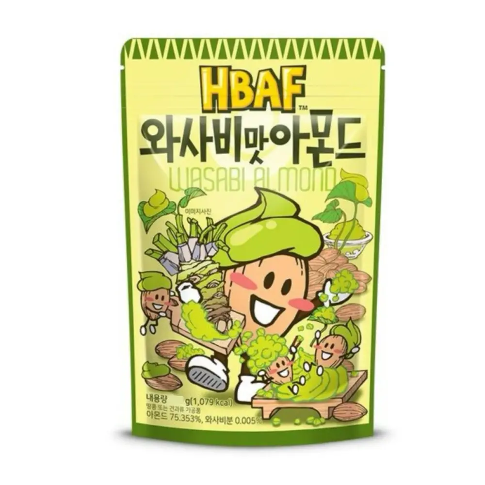 Hạnh Nhân Wasabi, Wasabi Almond (120g) - HBAF