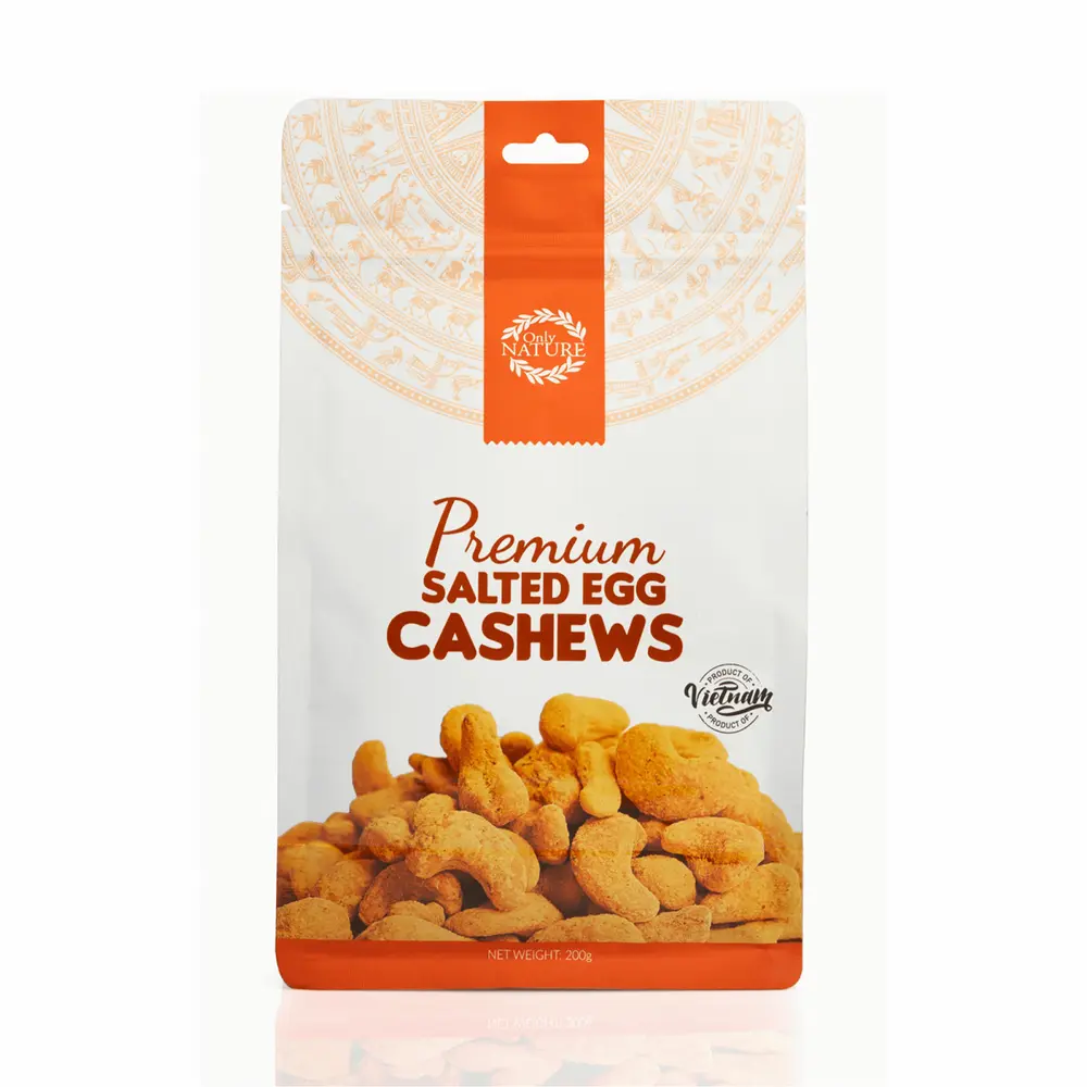 Hạt Điều Trứng Muối, Premium Salted Egg Cashews (200g) - ONLY NATURE