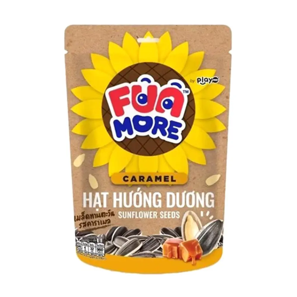 Hạt Hướng Dương Vị Caramen, Fun More Sunflower Seeds, Caramel (130g) - PLAYMORE