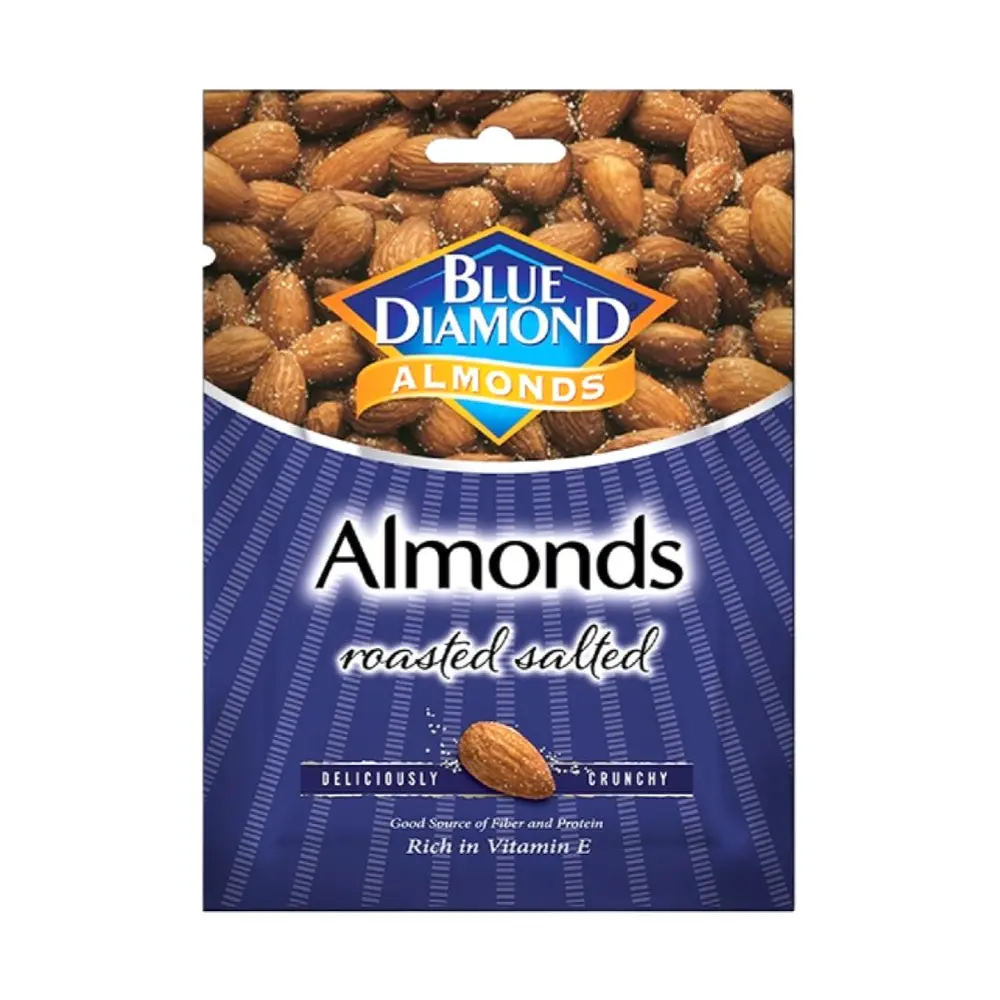 Hạnh Nhân Rang Muối, Roasted Salted Almonds (30g) - BLUE DIAMOND ALMONDS