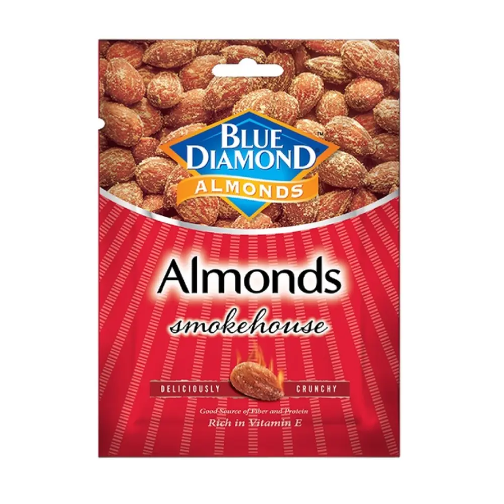 Hạnh Nhân Xông Khói, Smokehouse Almonds (30g) - BLUE DIAMOND ALMONDS