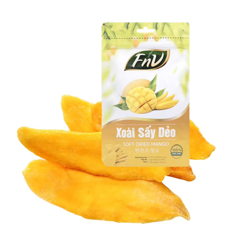 Xoài Sấy Dẻo, Soft Dried Mango (100g) - FNV