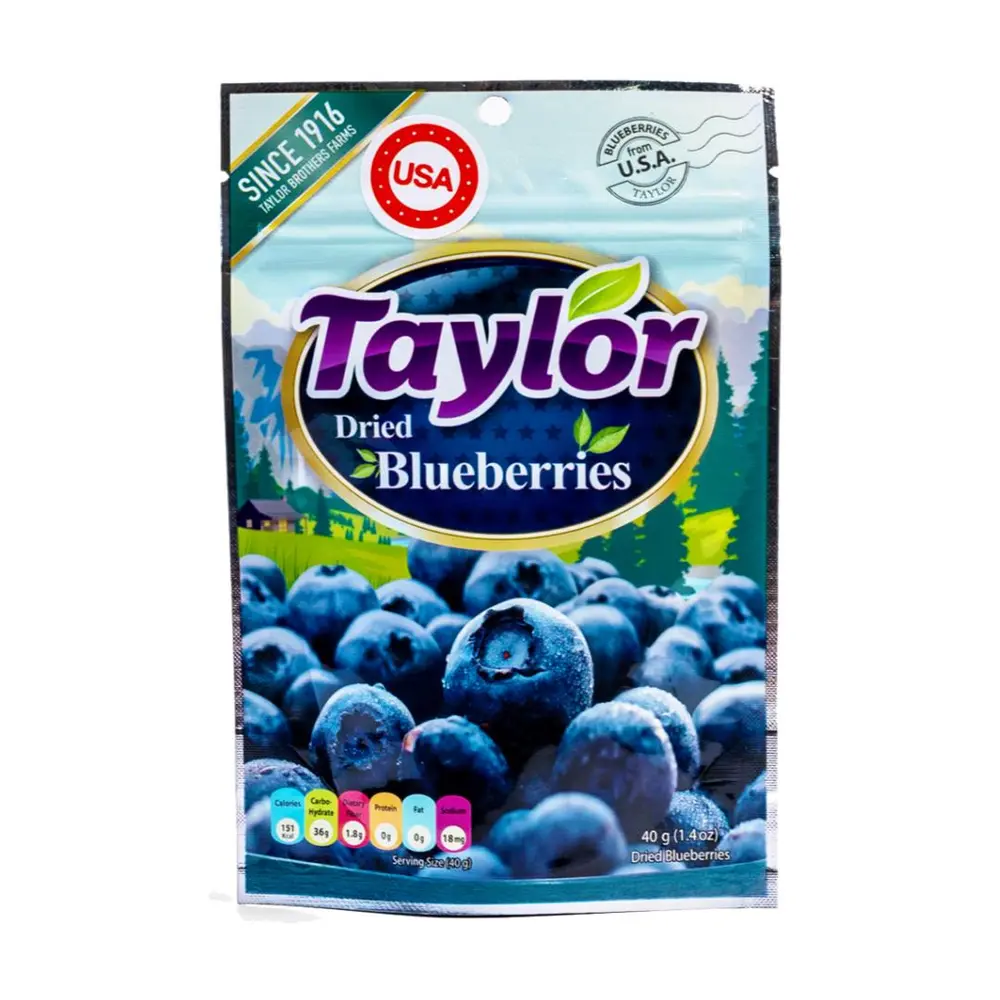 Việt Quất Sấy Khô, Dried Bluberries, 1.4 oz (40g) - TAYLOR
