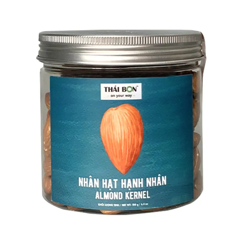 Nhân Hạt Hạnh Nhân, Almond Kernel, 6.4 oz (180g) - THAI BON