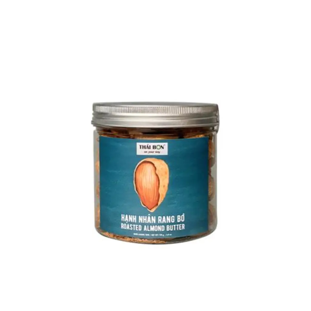 Hạnh Nhân Rang Bơ, Roasted Almond Butter, 6 oz (170g) - THAI BON