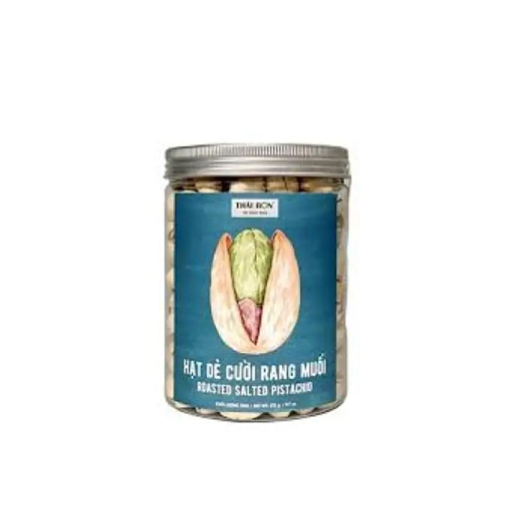 Hạt Dẻ Cười Rang Muối, Roasted Salted Pistachio, 9.7 oz (275g) - THAI BON