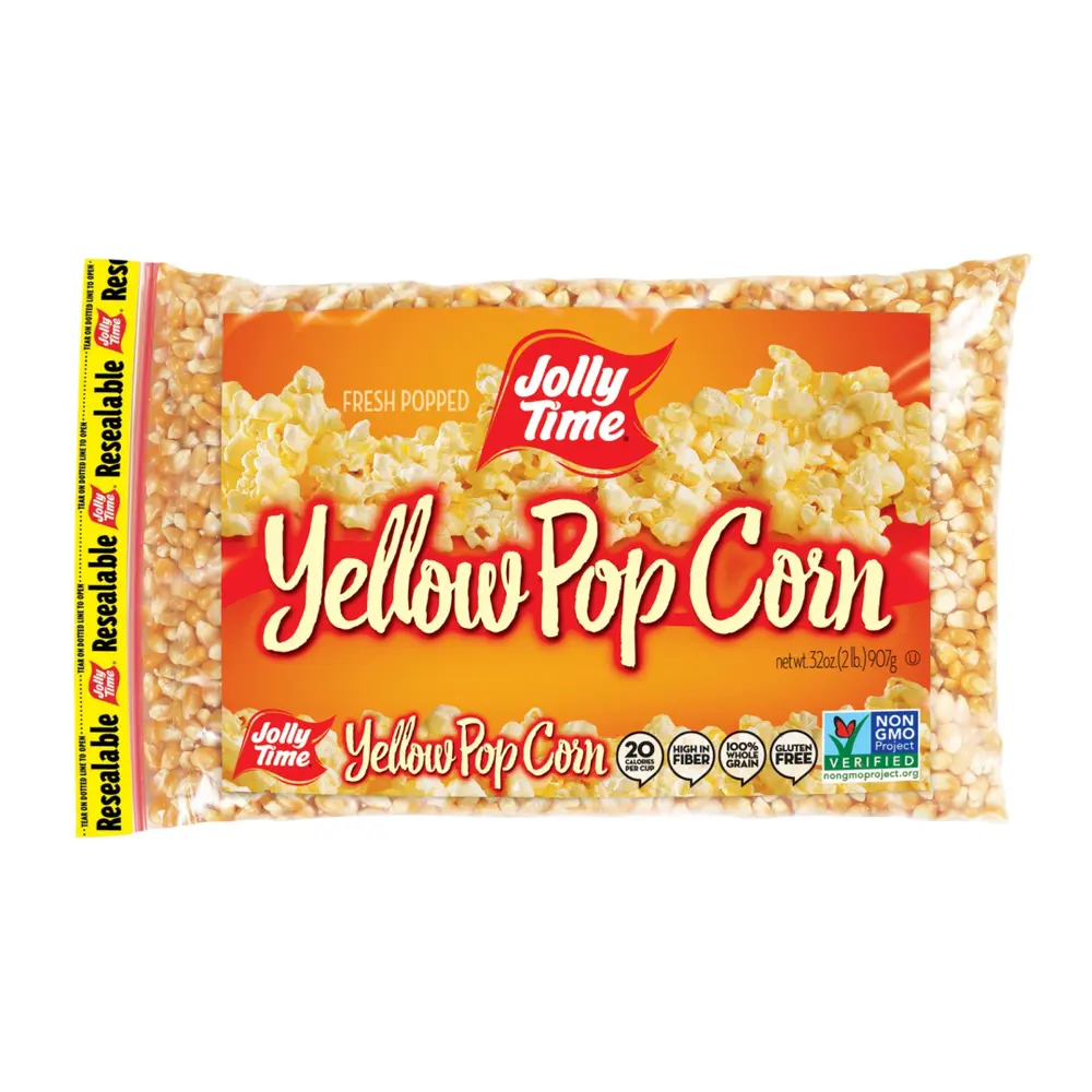 Bắp Nổ Vàng, Yellow Popcorn, Gluten Free, 32 oz (907g) - JOLLY TIME
