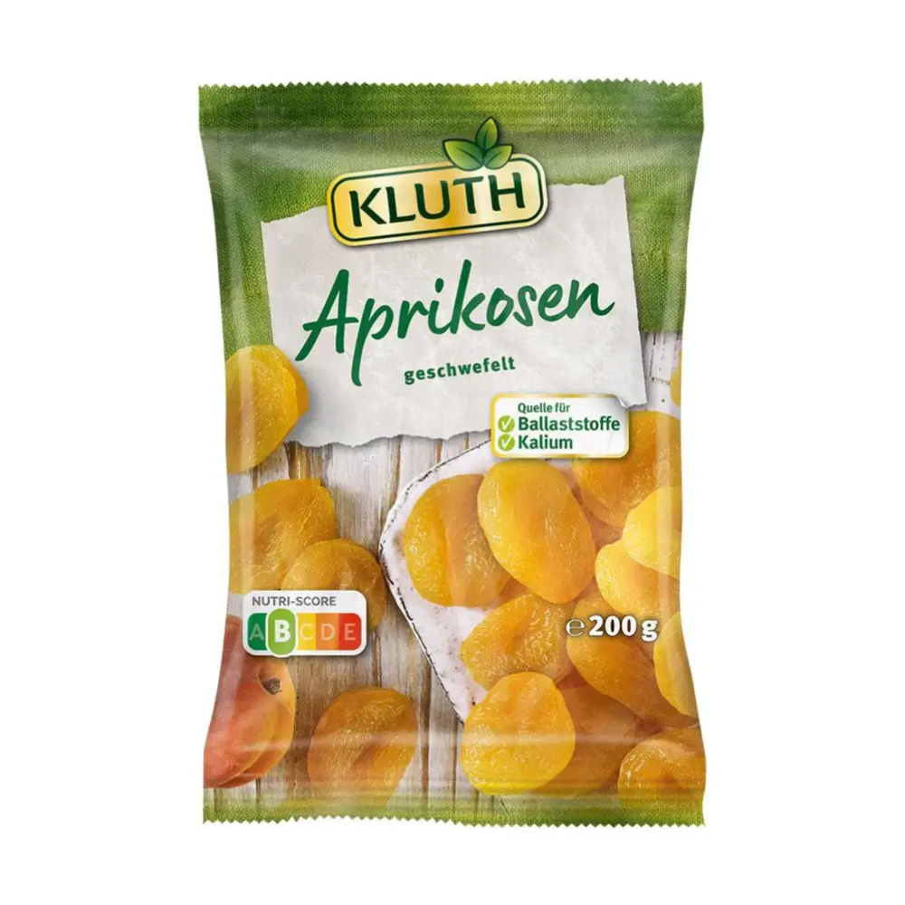 Mơ Vàng Khô, Aprikosen Geschwefelt, Dried Apricot (200g) - KLUTH