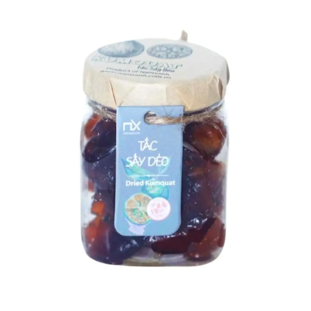 Tắc Sấy Dẻo, Dried Kumquat (100g) - NAM XANH