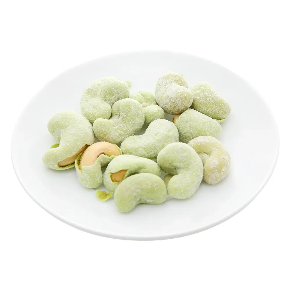 Hạt Điều Wasabi, Wasabi Cashews (250g) - CAT KHANH