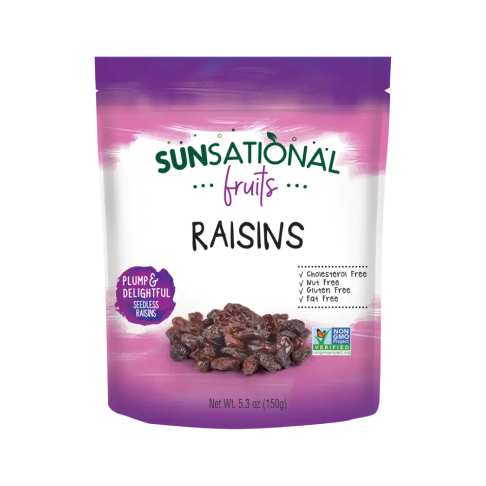 Nho Sấy Khô, Raisins, 5.3 oz (150g) - SUNSATIONAL FRUITS