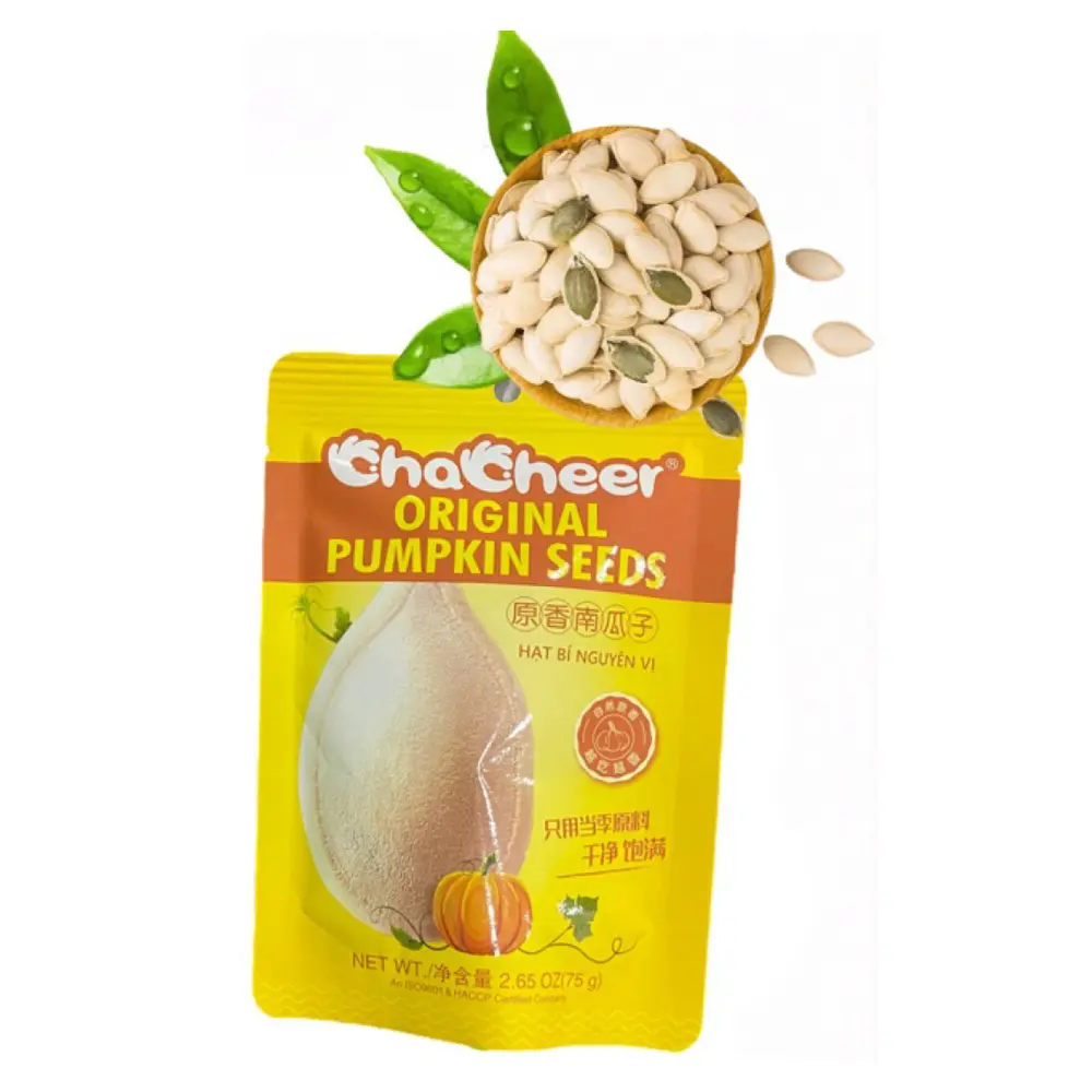 Hạt Bí Nguyên Vị, Original Pumpkin Seeds, 2.65 oz (75g) - CHACHEER