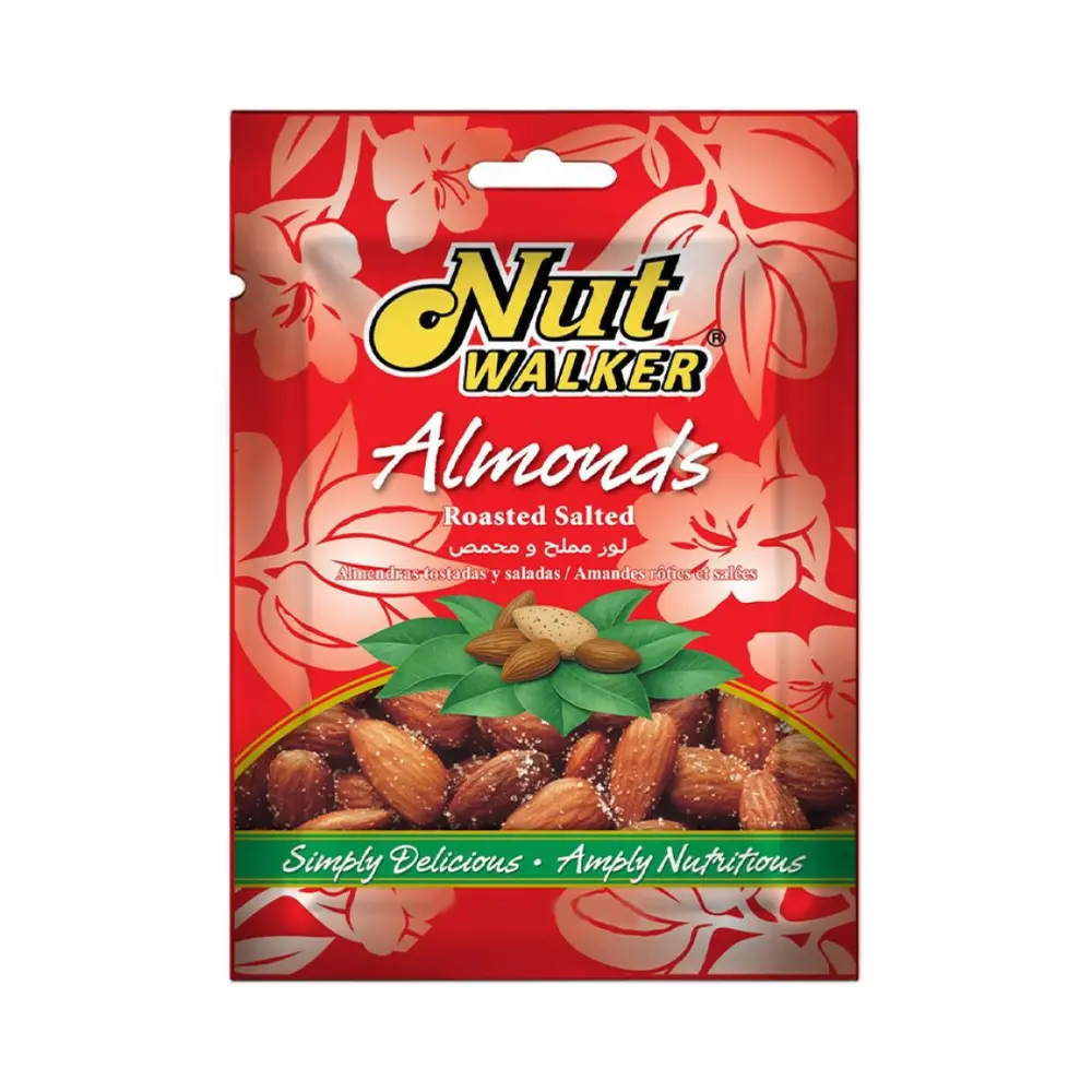 Hạnh Nhân Rang Muối, Almonds, Roasted Salted, 1.1 oz (30g) - NUT WALKER