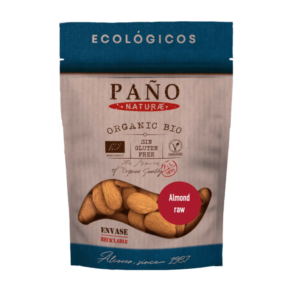 Hạnh Nhân Rang Hữu Cơ, Organic Roasted Almond (90g) - PANO FRUITS