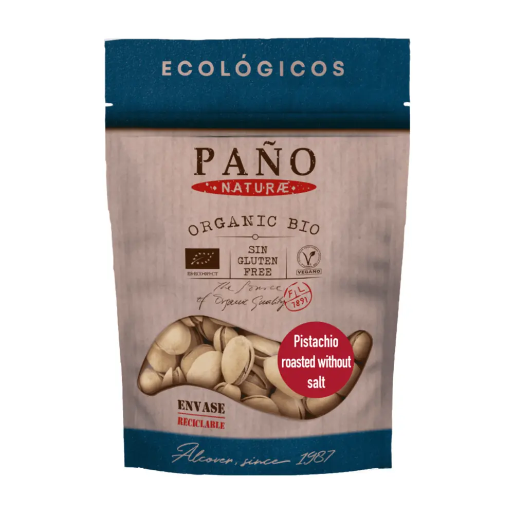 Hạt Dẻ Cười Hữu Cơ Rang Không Muối, Organic Pistachio Roasted without Salt (90g) - PANO FRUITS