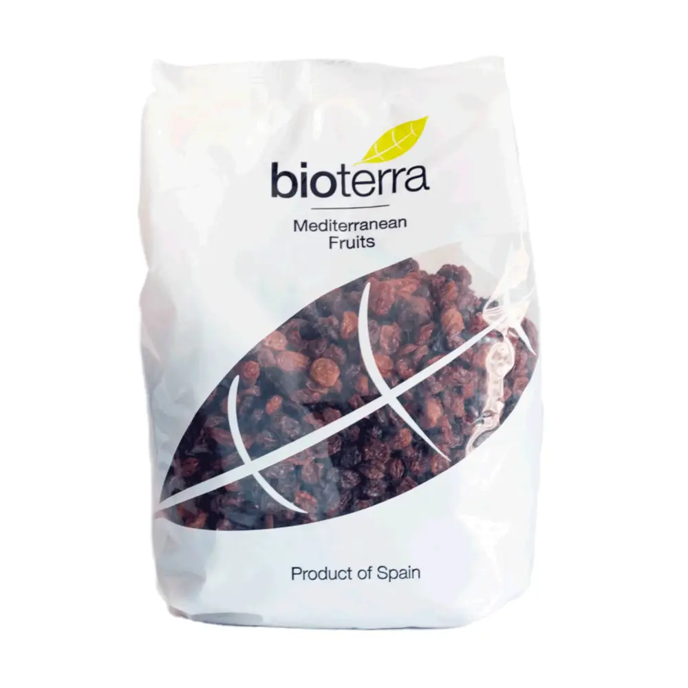Nho Khô Hữu Cơ Phơi Nắng, Organic Sun-Dried Sultana Raisin (200g) - BIOTERRA