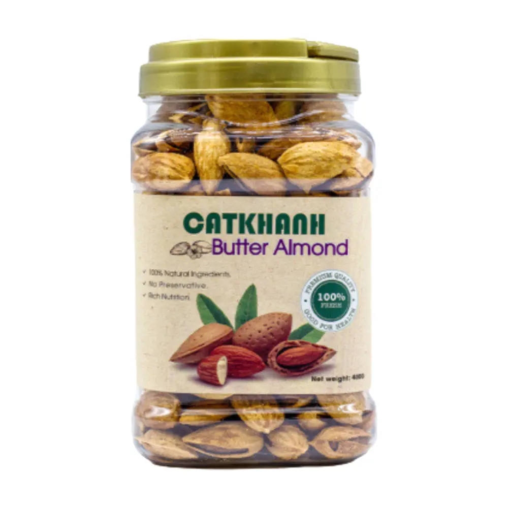Hạnh Nhân Bơ, Butter Almond (400g) - CAT KHANH