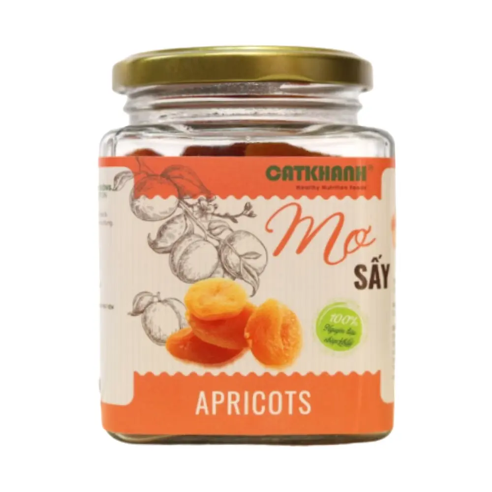 Mơ Sấy Dẻo, Dried Apricots (250g) - CAT KHANH