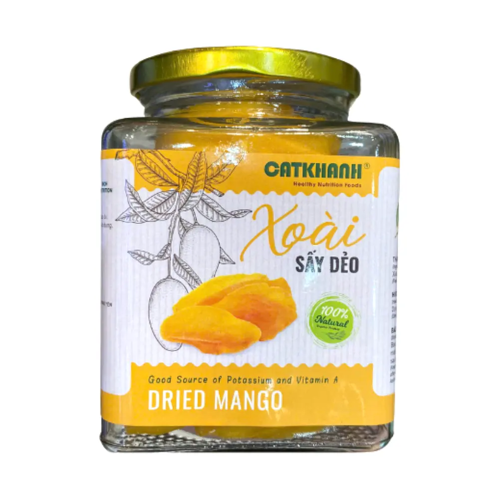 Xoài Sấy Dẻo, Dried Mango (250g) - CAT KHANH