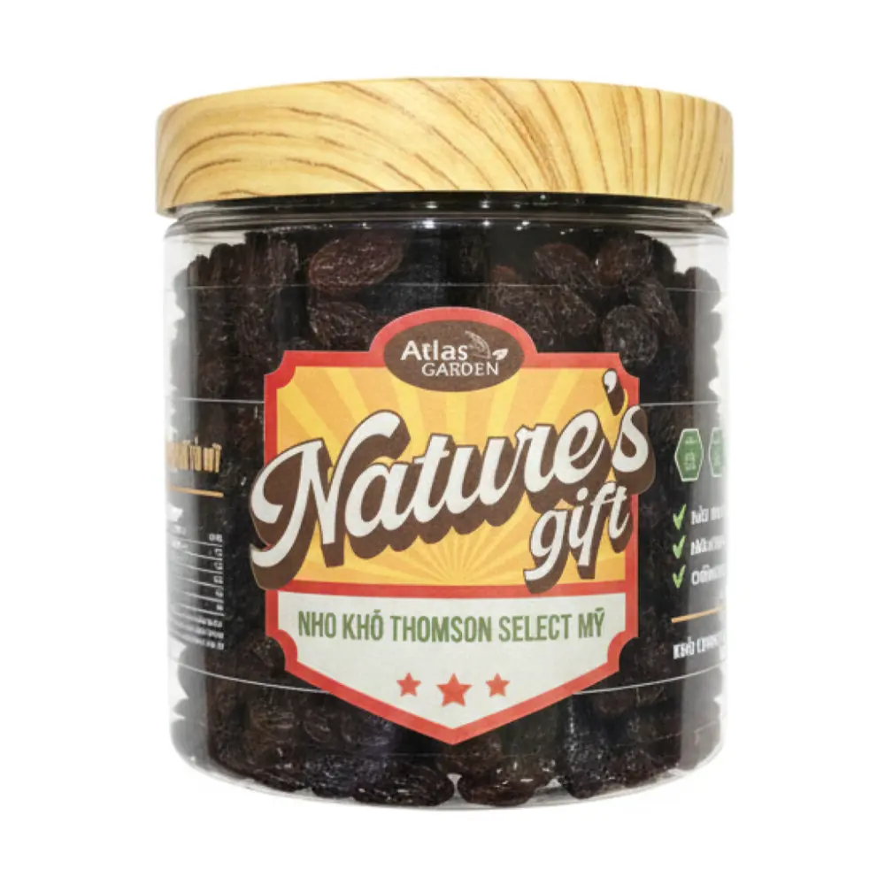 Nho Khô Mỹ, Nature`s Gift, Thompson Select Raisin (360g) - ATLAS GARDEN