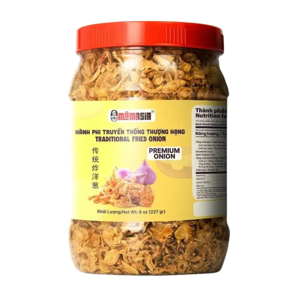 Hành Phi Truyền Thống Thượng Hạng, Premium Fried Onion, 8 oz (227g) - MAMASIA