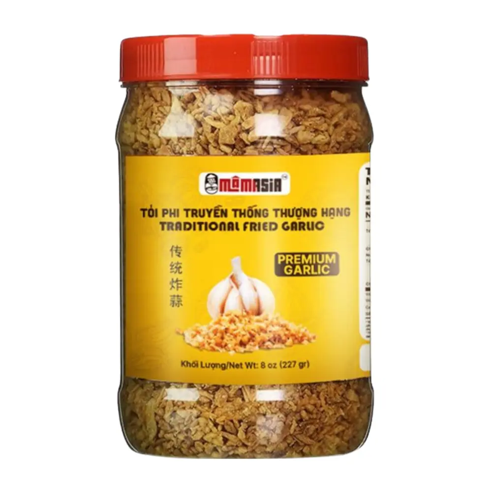 Tỏi Phi Truyền Thống Thượng Hạng, Premium Fried Garlic, 8 oz (227g) - MAMASIA