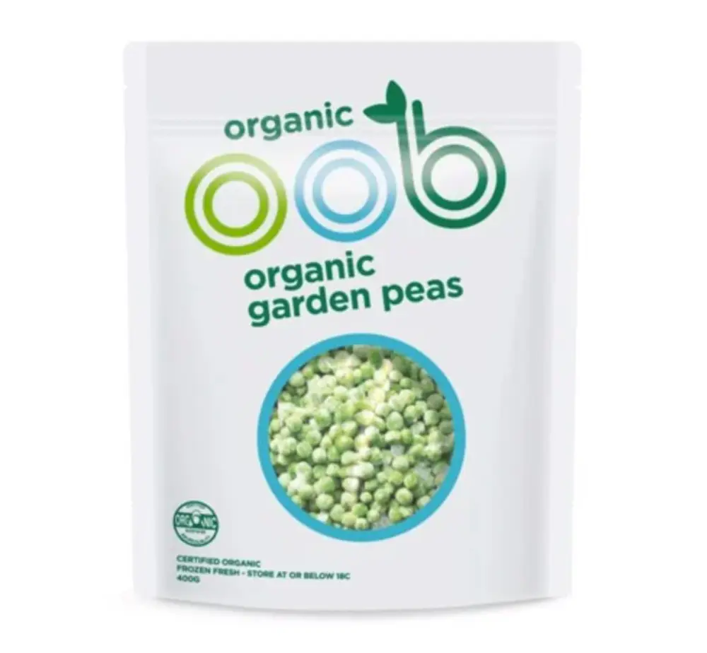 Đậu Hà Lan Đông Lạnh Hữu Cơ, Organic Garden Peas (400g) - OOB