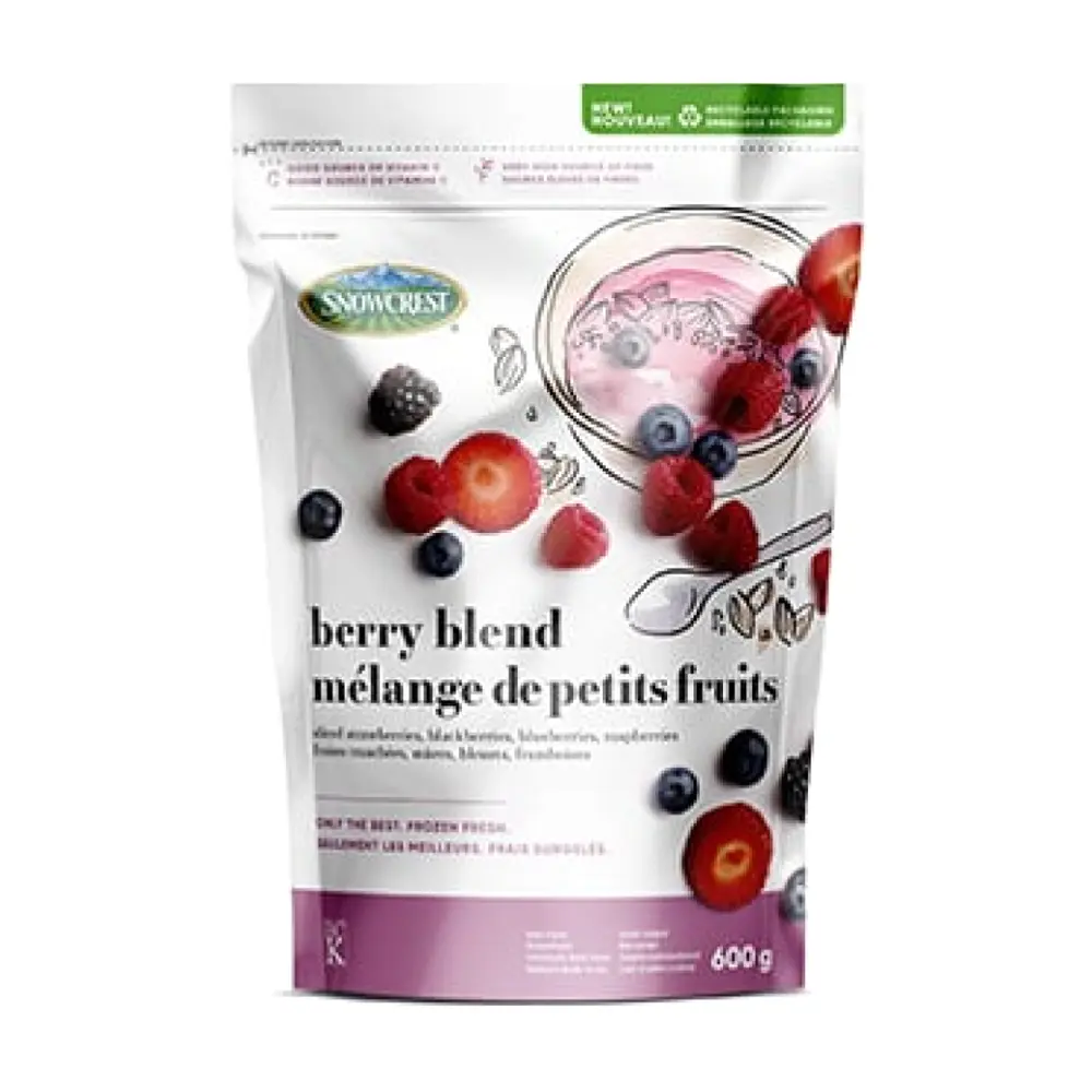 Quả Mọng Đông Lạnh, Frozen Fresh Berry Blend (600g) - SNOWCREST