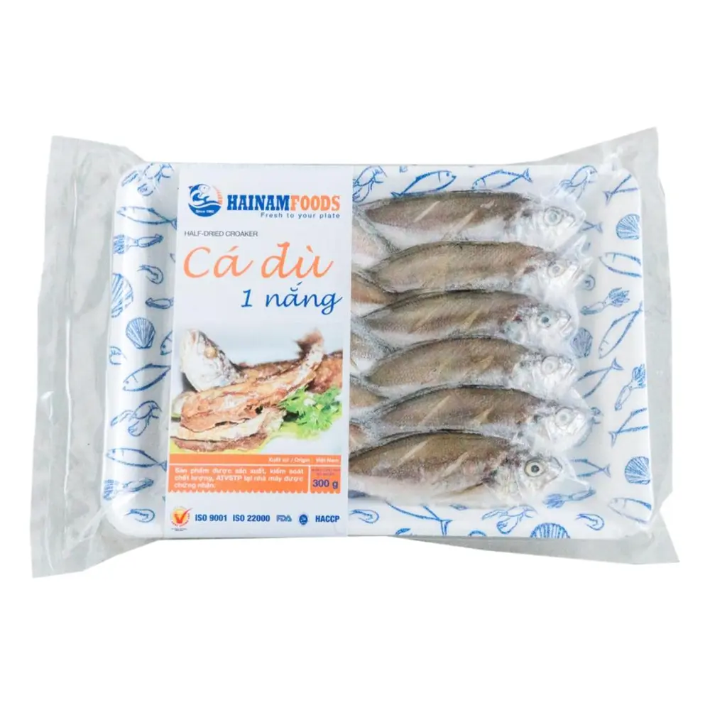 Cá Đù Một Nắng, Half-Dried Croakers (300g) - HAINAMFOODS