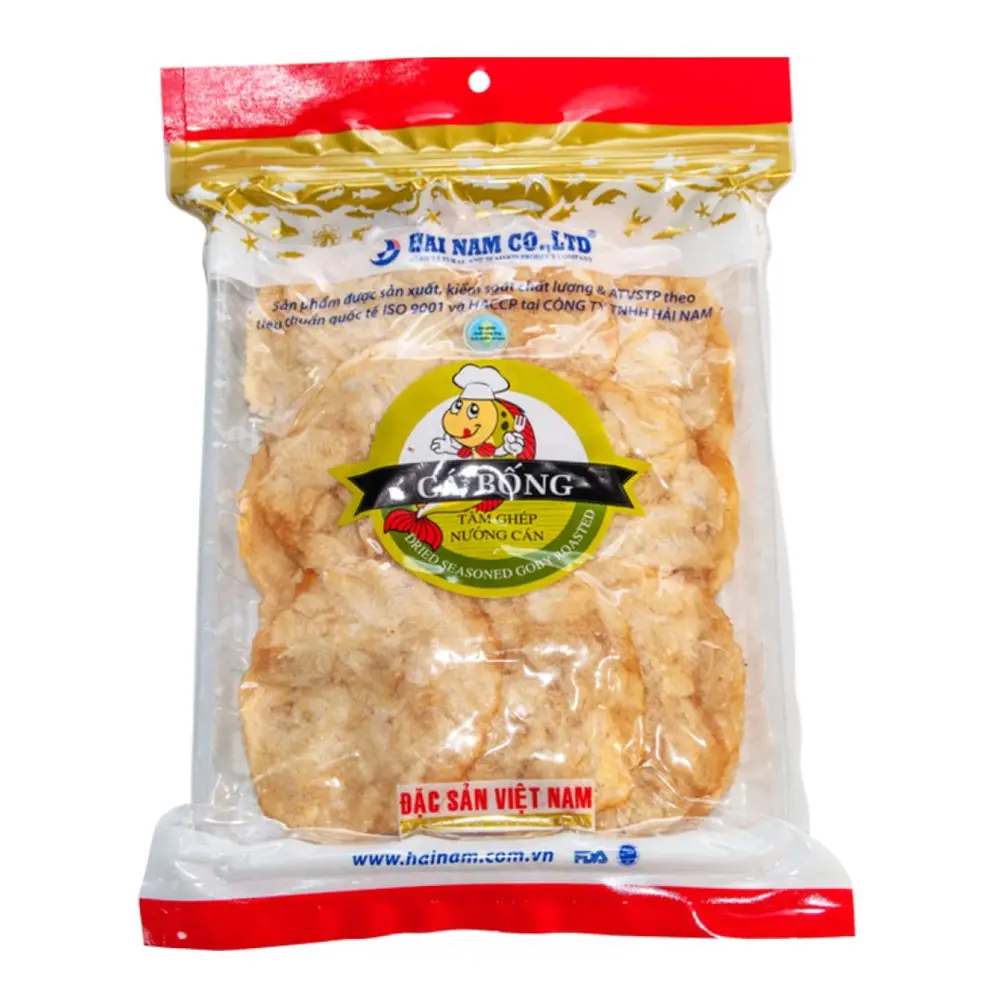 Cá Bống Tẩm Ghép Oval Nướng Cán, Grilled Gobiiformes (300g) - HAINAMFOODS