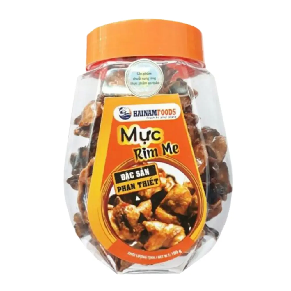 Mực Rim Me, Tamarind Squid (100g) - HAINAMFOODS