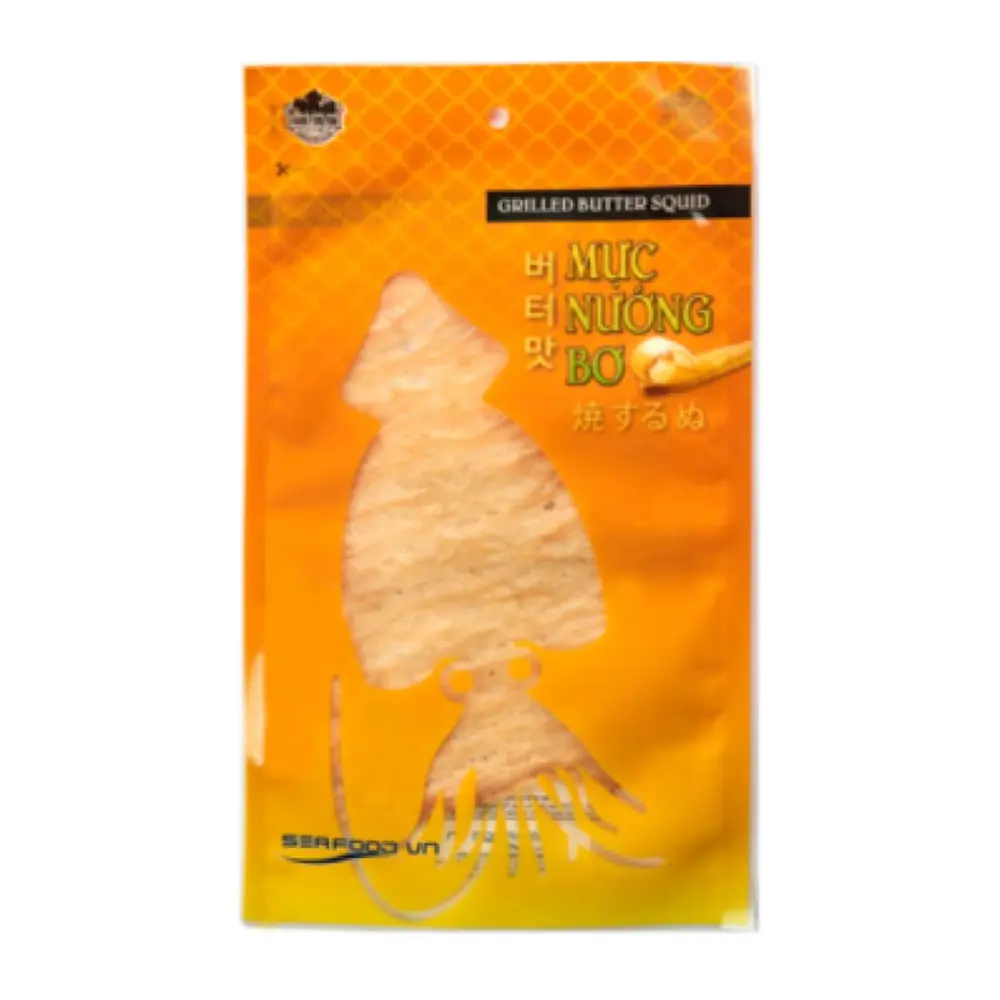 Mực Nướng Bơ, Grilled Butter Squid (55g) - SEAFOOD