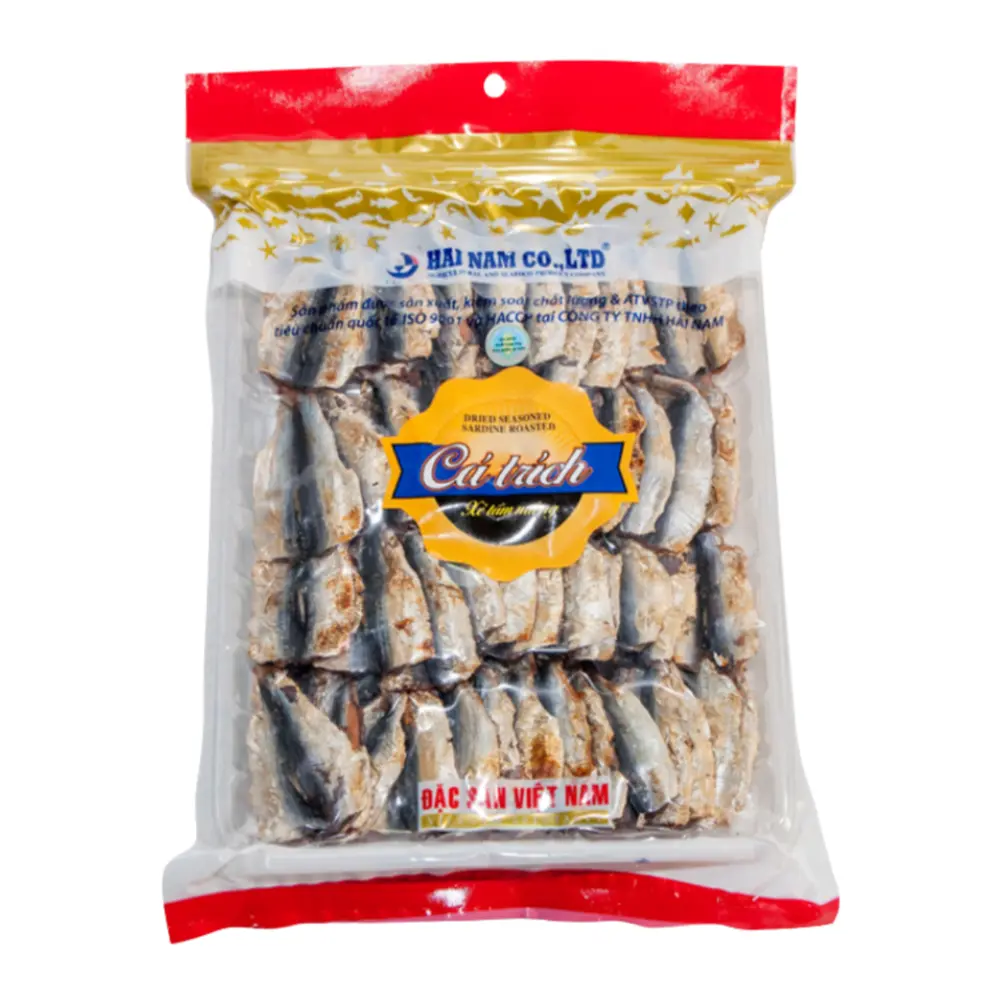 Cá Trích Xẻ Tẩm Nướng, Dried Seasoned Sardine Roasted (300g) - HAINAMFOODS