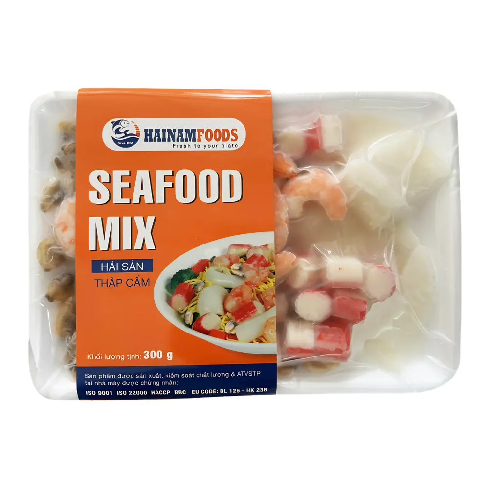 Hải Sản Thập Cẩm, Seafood Mix (300g) - HAINAMFOODS